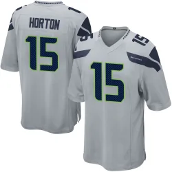 Tory Horton Seattle Seahawks Game Men's Alternate Jersey (Gray)