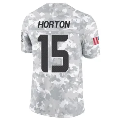 Tory Horton Seattle Seahawks Limited Men's 2024 Salute to Service Jersey (Arctic Camo)