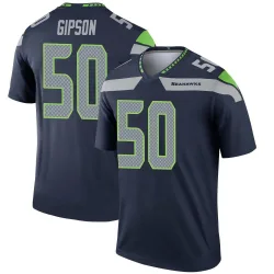 Trevis Gipson Seattle Seahawks Legend Men's Jersey (Navy)