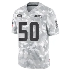Trevis Gipson Seattle Seahawks Limited Men's 2024 Salute to Service Jersey (Arctic Camo)