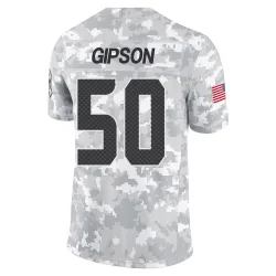 Trevis Gipson Seattle Seahawks Limited Men's 2024 Salute to Service Jersey (Arctic Camo)
