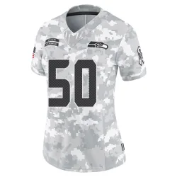 Trevis Gipson Seattle Seahawks Limited Women's 2024 Salute to Service Jersey (Arctic Camo)
