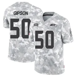 Trevis Gipson Seattle Seahawks Limited Youth 2024 Salute to Service Jersey (Arctic Camo)