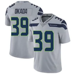 Ty Okada Seattle Seahawks Limited Men's Alternate Vapor Untouchable Jersey (Gray)