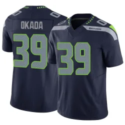 Ty Okada Seattle Seahawks Limited Men's Vapor F.U.S.E. Jersey (Navy)