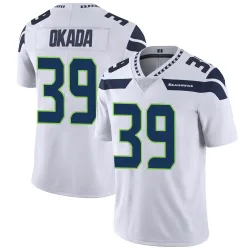 Ty Okada Seattle Seahawks Limited Men's Vapor Untouchable Jersey (White)