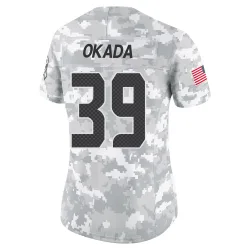 Ty Okada Seattle Seahawks Limited Women's 2024 Salute to Service Jersey (Arctic Camo)