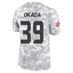 Ty Okada Seattle Seahawks Limited Youth 2024 Salute to Service Jersey (Arctic Camo)