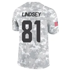 Tyjon Lindsey Seattle Seahawks Limited Men's 2024 Salute to Service Jersey (Arctic Camo)
