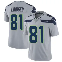 Tyjon Lindsey Seattle Seahawks Limited Men's Alternate Vapor Untouchable Jersey (Gray)