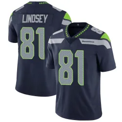 Tyjon Lindsey Seattle Seahawks Limited Men's Team Color Vapor Untouchable Jersey (Navy)