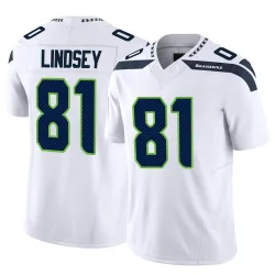 Tyjon Lindsey Seattle Seahawks Limited Men's Vapor F.U.S.E. Jersey (White)