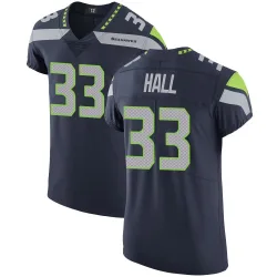 Tyler Hall Seattle Seahawks Elite Men's Team Color Vapor Untouchable Jersey (Navy)