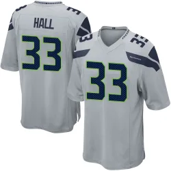 Tyler Hall Seattle Seahawks Game Youth Alternate Jersey (Gray)
