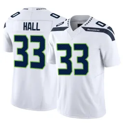 Tyler Hall Seattle Seahawks Limited Men's Vapor F.U.S.E. Jersey (White)
