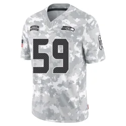 Tyreke Smith Seattle Seahawks Limited Men's 2024 Salute to Service Jersey (Arctic Camo)