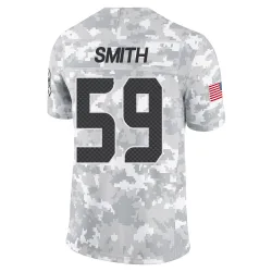 Tyreke Smith Seattle Seahawks Limited Men's 2024 Salute to Service Jersey (Arctic Camo)