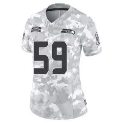 Tyreke Smith Seattle Seahawks Limited Women's 2024 Salute to Service Jersey (Arctic Camo)