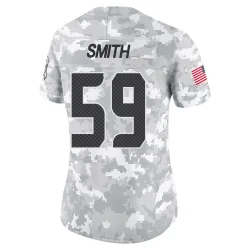 Tyreke Smith Seattle Seahawks Limited Women's 2024 Salute to Service Jersey (Arctic Camo)