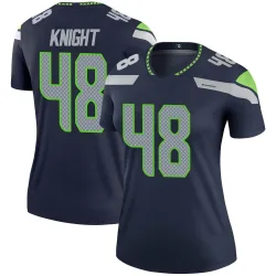 Tyrice Knight Seattle Seahawks Legend Women's Jersey (Navy)