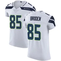Tyrone Broden Seattle Seahawks Elite Men's Vapor Untouchable Jersey (White)