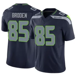 Tyrone Broden Seattle Seahawks Limited Men's Vapor F.U.S.E. Jersey (Navy)