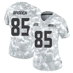 Tyrone Broden Seattle Seahawks Limited Women's 2024 Salute to Service Jersey (Arctic Camo)
