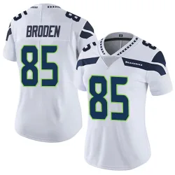 Tyrone Broden Seattle Seahawks Limited Women's Vapor Untouchable Jersey (White)