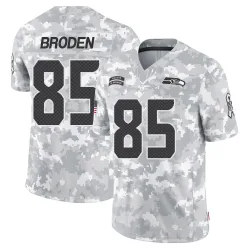 Tyrone Broden Seattle Seahawks Limited Youth 2024 Salute to Service Jersey (Arctic Camo)