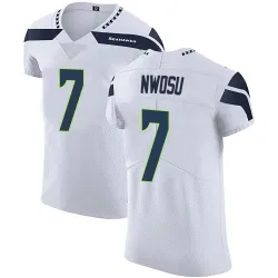Uchenna Nwosu Seattle Seahawks Elite Men's Vapor Untouchable Jersey (White)