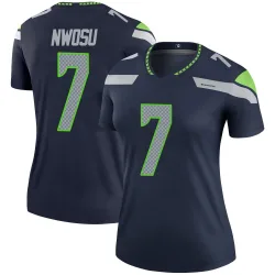 Uchenna Nwosu Seattle Seahawks Legend Women's Jersey (Navy)