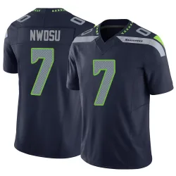 Uchenna Nwosu Seattle Seahawks Limited Men's Vapor F.U.S.E. Jersey (Navy)
