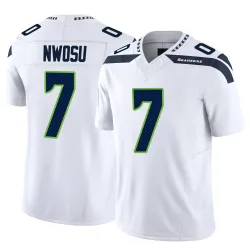 Uchenna Nwosu Seattle Seahawks Limited Men's Vapor F.U.S.E. Jersey (White)