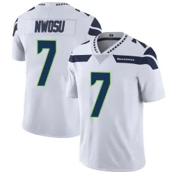 Uchenna Nwosu Seattle Seahawks Limited Men's Vapor Untouchable Jersey (White)