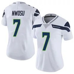 Uchenna Nwosu Seattle Seahawks Limited Women's Vapor Untouchable Jersey (White)