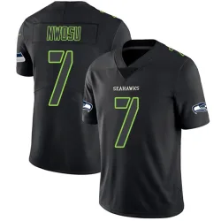 Uchenna Nwosu Seattle Seahawks Limited Youth Jersey (Black Impact)