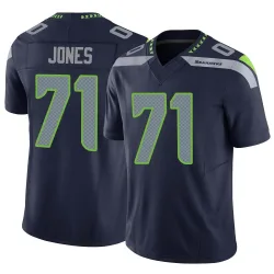 Walter Jones Seattle Seahawks Limited Men's Vapor F.U.S.E. Jersey (Navy)