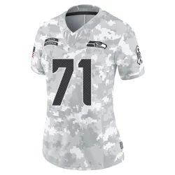 Walter Jones Seattle Seahawks Limited Women's 2024 Salute to Service Jersey (Arctic Camo)