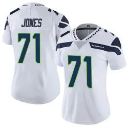 Walter Jones Seattle Seahawks Limited Women's Vapor Untouchable Jersey (White)