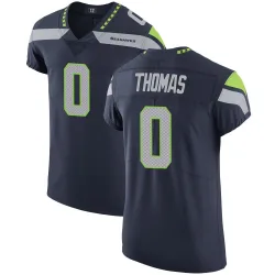 Wy'Kevious Thomas Seattle Seahawks Elite Men's Team Color Vapor Untouchable Jersey (Navy)