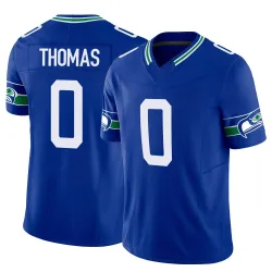 Wy'Kevious Thomas Seattle Seahawks Limited Men's Throwback Vapor F.U.S.E. Jersey (Royal)