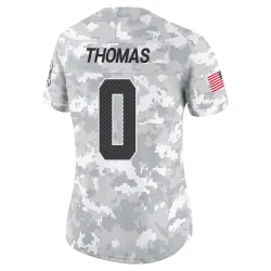 Wy'Kevious Thomas Seattle Seahawks Limited Women's 2024 Salute to Service Jersey (Arctic Camo)
