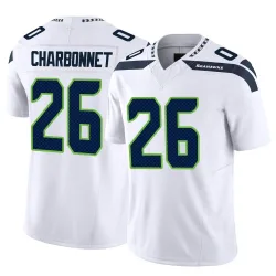 Zach Charbonnet Seattle Seahawks Limited Men's Vapor F.U.S.E. Jersey (White)