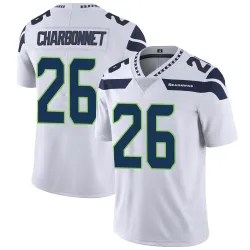 Zach Charbonnet Seattle Seahawks Limited Men's Vapor Untouchable Jersey (White)
