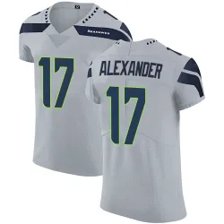 Zy Alexander Seattle Seahawks Elite Men's Alternate Vapor Untouchable Jersey (Gray)