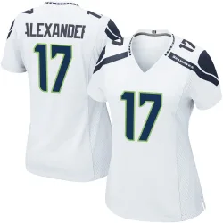 Zy Alexander Seattle Seahawks Game Women's Jersey (White)