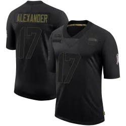 Zy Alexander Seattle Seahawks Limited Men's 2020 Salute To Service Jersey (Black)