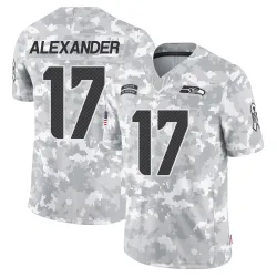 Zy Alexander Seattle Seahawks Limited Men's 2024 Salute to Service Jersey (Arctic Camo)