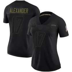Zy Alexander Seattle Seahawks Limited Women's 2020 Salute To Service Jersey (Black)
