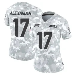 Zy Alexander Seattle Seahawks Limited Women's 2024 Salute to Service Jersey (Arctic Camo)